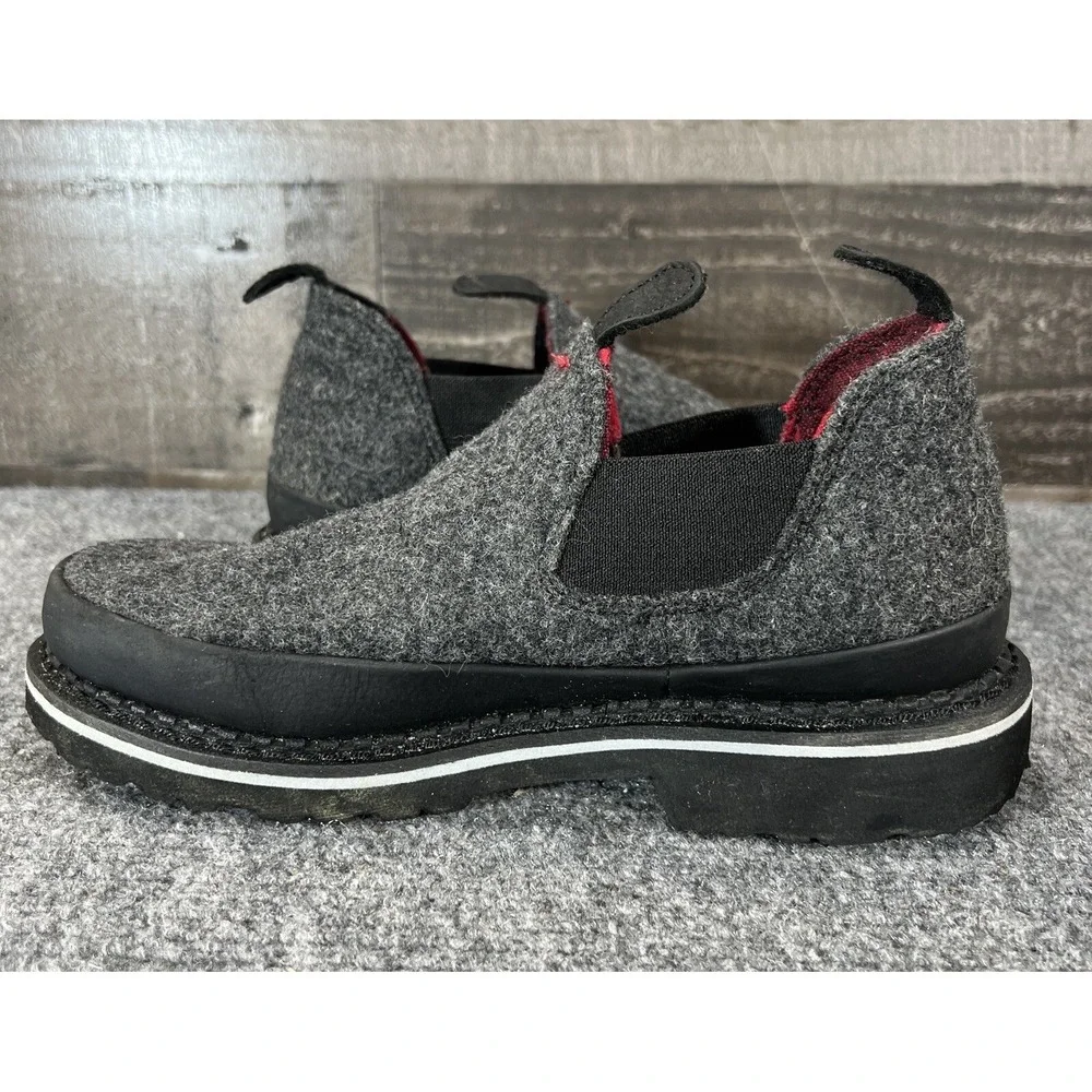 Georgia Giant Pendleton Romeo Ankle Boots Black/Charcoal Booties Shoe US 5 EU 37